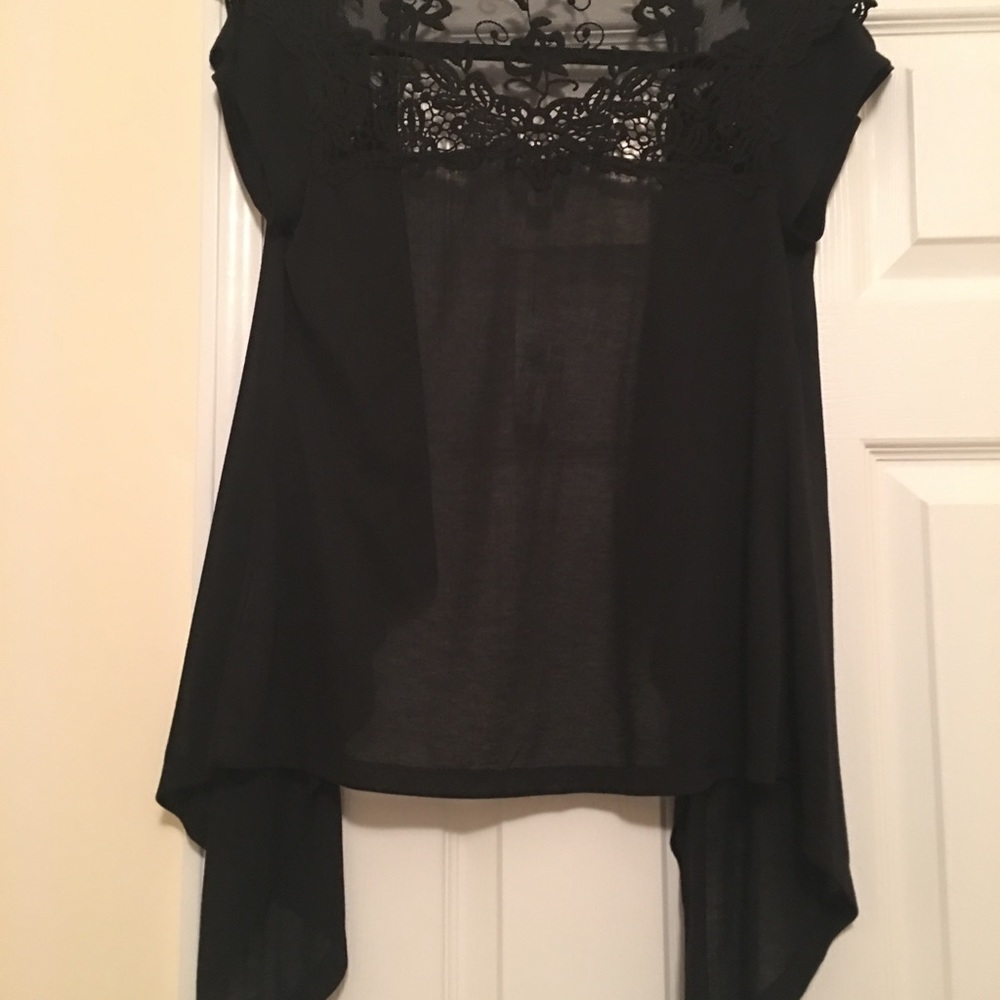 NET Black Shawl - Picture 3 of 3